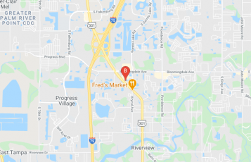 Family First Homecare Tampa location map: 6336 US Hwy 301 S, Riverview, FL 33578, United States, Riverview, Florida