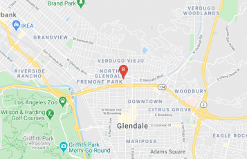 PuroClean First Response location map: 315 Arden Ave #29, Glendale, CA 91203, United States, Glendale, California