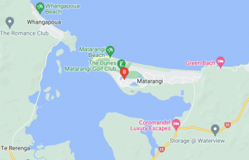 Auckland SEO Agency location map: 135 Karo Drive, Matarangi, Waikato