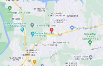 Welcome to Wonderful Websites location map: 4636 Lebanon Pike, Hermitage, TN