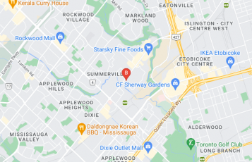 Ontario Conservatory of Music location map: 1650 Dundas Street East, Mississauga, Mississauga, Ontario