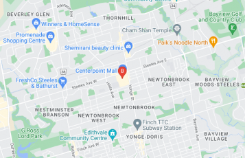 Ontario Conservatory of Music location map: 6464 Yonge Street, North York, North York, Ontario