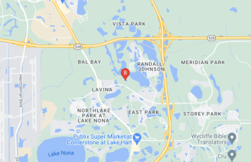 Brand Reviews Site location map: 10137 Granite Bay Drive, Orlando, Florida