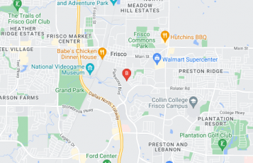 Towing in Frisco Tx location map: 7500 rolling brook dr Suite 913, Frisco, TX