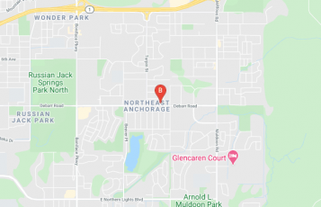 Alaska Service Agency location map: 6901 Debarr Road #201, Anchorage, AK 99504, USA, Anchorage, Alaska