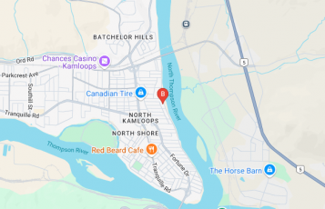 Foster Janitorial - Commercial Cleaning Company location map: 943 Schubert Drive, Kamloops, British Columbia