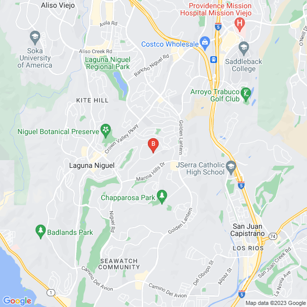 Comtek Website Design location map: 30022 La Collina St, Laguna Niguel, CA