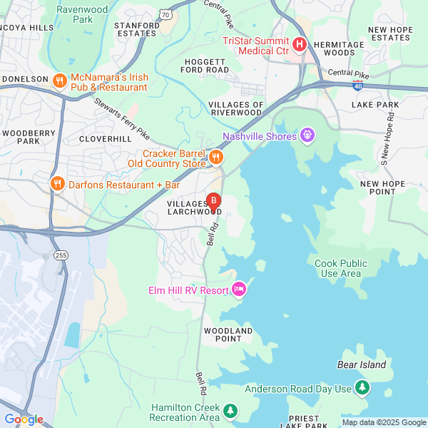 public reviews location map: 508 S. Lakeridge Pl. Nashville TN, Nashville, TN