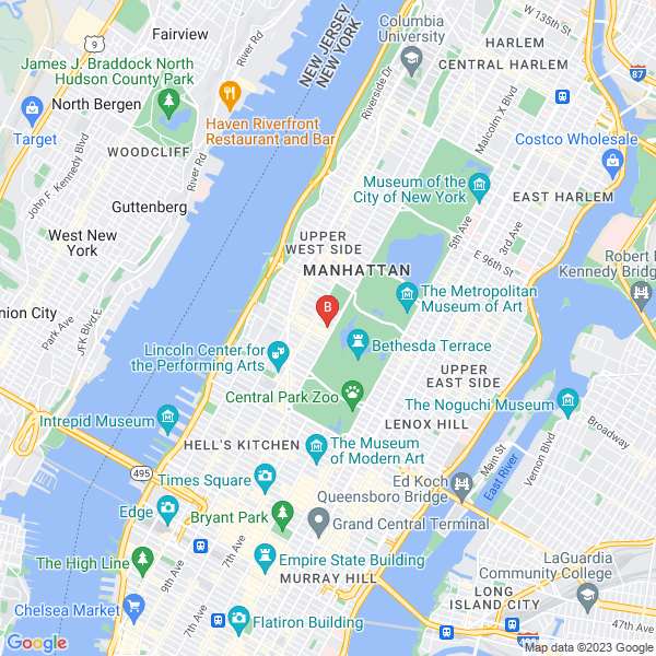 Precision Aesthetics Md location map: 10 W 74th St #1a, New York, NY