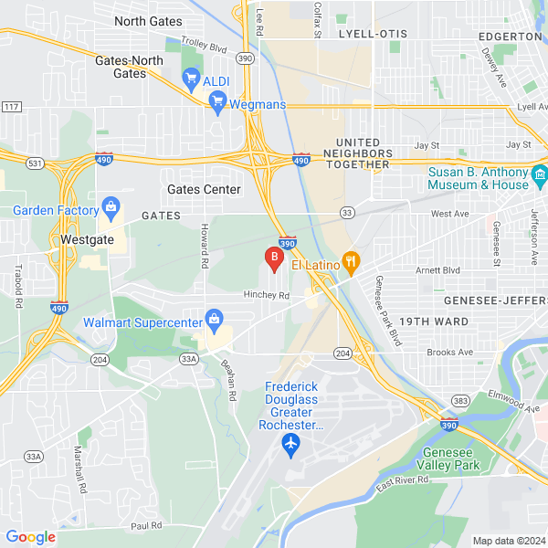 Best Plumbers Rochester NY location map: 139 Morncrest Dr, Rochester, NY