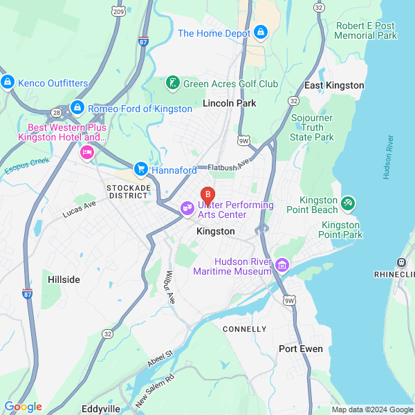 TruView Windows location map: 104 Smith Ave, Kingston, NY